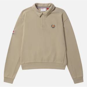 윌슨긴팔티 LQC W243002GHT92-CRM 여성 카라형 맨투맨