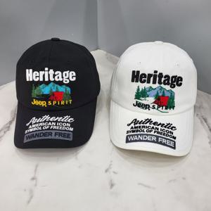 [지프]JO0GCU042 헤리티지 산로고 챙 자수 볼캡 야구모자 2023년