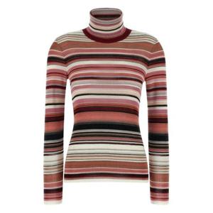 미소니 터틀넥 DS25WN2RBK01FU SM9WG PINK WHT TONES