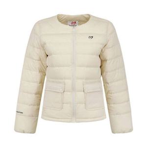 [마스터바니에디션] (421E4JP411)여성 솔리드 컬러 구스다운 경량 점퍼