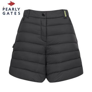 [파리게이츠] 여성 카라비너 키링 구스다운 쇼츠_521E4PS402_BK