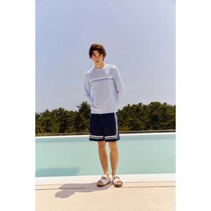 아레나 에반 레귤러핏 래쉬가드 A5BM1RR01-SBL