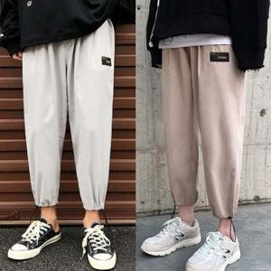 남성 밑단 스트링 배기팬츠 3컬러 DS-AL687