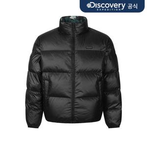 유니 반슬리 리버시블 다운 숏패딩 (Ptn.Black)