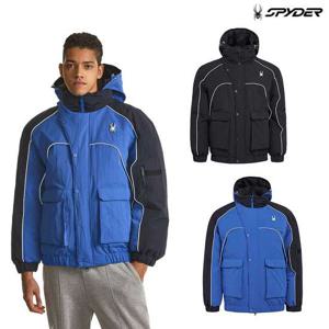 [스파이더] 남성 후드 디테처블 다운 패딩 점퍼 SPGWCNDJ332M