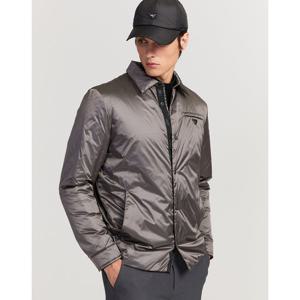 닥스 골프 25FW PREMIUM 브라운 셔츠카라형 트래블 경량 패딩 DGJU5D723W3