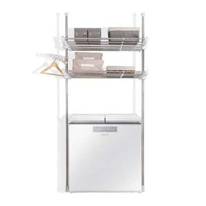 폭조절 세탁기선반 2단 김치냉장고선반 베란다선반