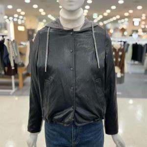 SOUP sh06 쉐이드 탈부착 후드 레더 자켓 ABXLE21