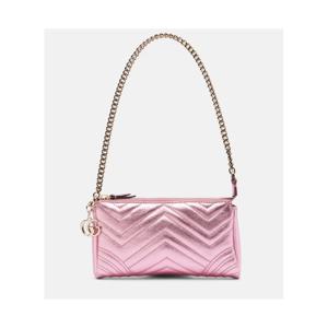 구찌 GG Marmont 미니 레더 숄더 백 P01118092