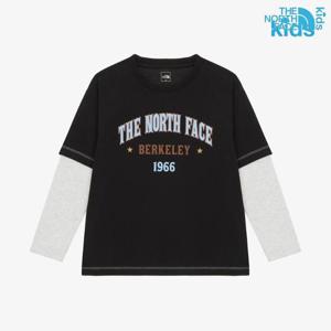 노스페이스키즈  (NT7TR52S) 키즈 캠프아웃 롱슬리브 티