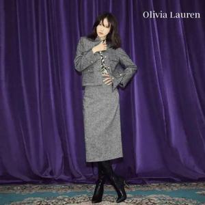 [올리비아로렌]올리비아로렌 MG01 홈스판 H라인 스커트 VOCDK3W9