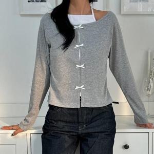 빅사이즈 502 리본트임보트넥이중티 DYPT773