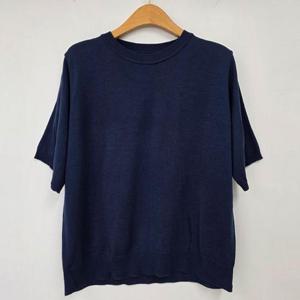 빅사이즈 505 파이라운드니트티셔츠 DEBU457