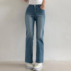 빅사이즈 507 하이틴세미부츠컷팬츠 DLOV027