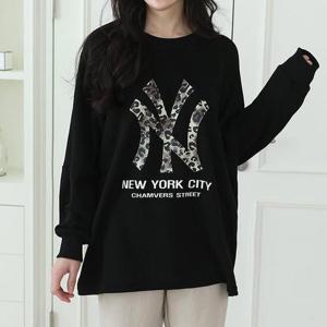 빅사이즈 511 호피프린팅오버맨투맨 DLIV236