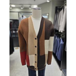 파렌하이트 세이브존03 파렌하이트 가을 겨울 브이넥 배색 가디건 2컬러 FF-AWHUCX8334-0