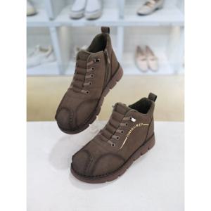 [블리아르]기모안감 소가죽 하이탑 스니커즈 4cm BLMD501023-1