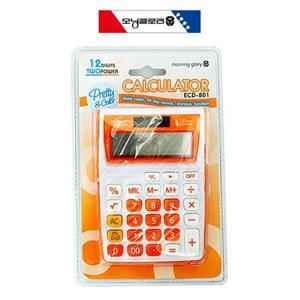 모닝글로리 칼라 계산기 (ECD-801) (오렌지)