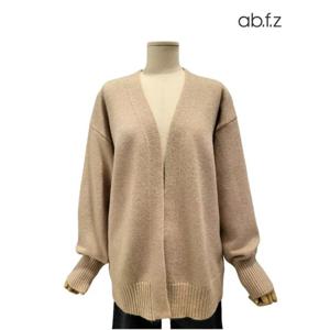 [에이비에프지]솔리드 롱 긴팔 니트 가디건 APA5HY31G