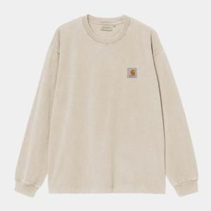 칼하트 WIP 긴팔 티셔츠 I0307792LPGD FLEUR DE SEL DOM