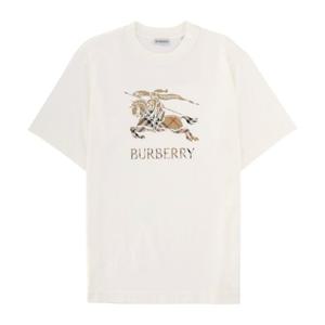 버버리 로고 크루넥 반팔 티셔츠 8119014 B7078