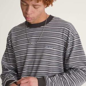 [반스]위즐리 스트라이프 긴소매 니트 그레이 VN000TBNGBN