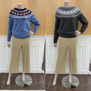 BCBG M백화점 시퀸 노르딕 알파카 니트 B4WAK418