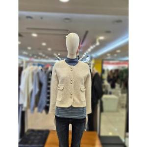 부루앤쥬디 세이브존03 부루앤쥬디 노카라 날개사 쟈켓 AQBBSBJK101BA