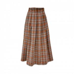 러브앤쇼  클래식체크밴딩스커트 (GCFMGSK01)