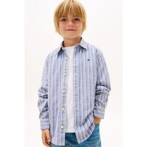 [타미힐피거칠드런2] 플렉스 스트라이프 셔츠 (T42G0HSH110BT1) 4세 16세