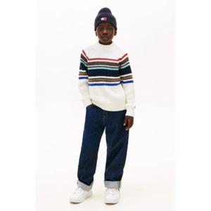 [타미힐피거칠드런2] 텍스처 스티치 립 스웨터 (T42G0WWO300BT1) 8세 16세