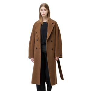 [시슬리] 코넬 벨티드 더블 롱 코트 SACT44561