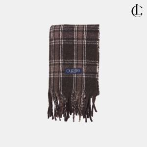 엘케이트 여성 겨울 데일리 롱 헤리티지 체크 스카프 보온 프린지 머플러 LALBBM003