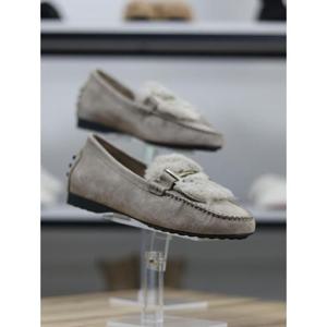 바이로쏘 세이브존06 천연가죽 플랫굽 단화 퍼트리밍 장식 1.5cm 로퍼 (BY)25W12914CD3