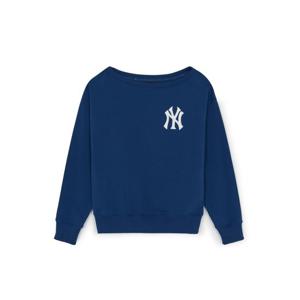 MLB  (3FMTV1861-50NYM) 여성 헤리티지 오프숄더 맨투맨