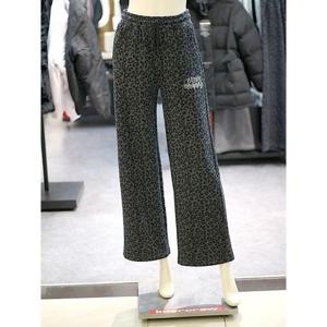 인터크루 세이브존03 인터크루 여성  레오파드 기모 와이드 트레이닝 팬츠 AQITZ4RL55AA