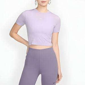 [국내매장] 나이키/여성반팔/NSW 에센셜 슬림 핏 크롭 티셔츠(FB2874-511)/EV