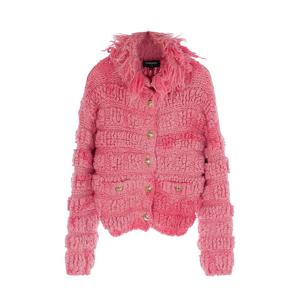 [엘러브] 샤넬 20K 알파카 울 블루종 36 핑크 6ET0215