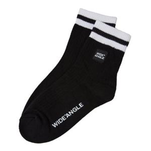 [와이드앵글]여성 CO 컬러 블록 미들 삭스 WWU25S02Z1