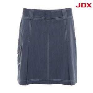 [JDX] 여성 데님 플리츠 큐롯(X2PQV5783DN)