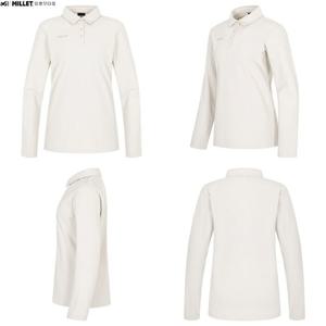 [밀레]밀레티셔츠 여성 겨울 카라 긴팔티셔츠 MLUWT671A1_IC