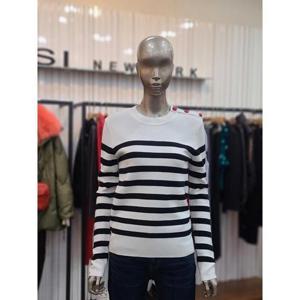 제시뉴욕 세이브존05 스트라이프 패턴 니트 티셔츠 JD95SZNSKO5290IVS