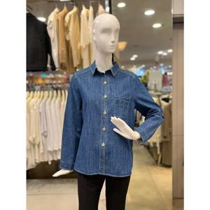 조이너스 세이브존01 가을 카라넥 데님 셔츠 블라우스 JADF8WDB100