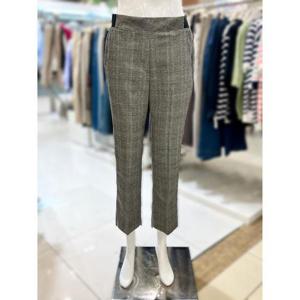 소고 세이브존01 체크 일자핏 정장 바지 AJ3XA26_CGR