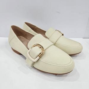 [엘칸토]여성 소가죽 버클장식 몰드로퍼 CWC43U613-39