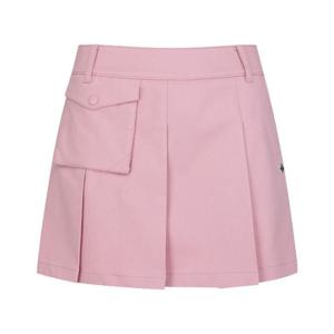 M 파리게이츠골프스커트 NQC 521D1PC204_PK 여성 플랩 포켓 플리츠 밴딩 큐롯 스커트