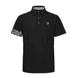 [와이드앵글] 남성 TO 소매 로고 허니콤 폴로 티 WMM25234Z1