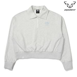 LJS  다이나핏  여성 NAMING (네이밍) 맨투맨 티셔츠 그레이 (YWP23219C2)