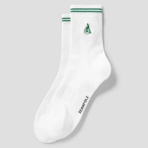 [빈폴] [발편한] 여성스트라이프 중목양말-화이트BE61KTM511 022