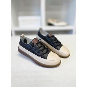 노튼 세이브존06 캐리 여성 가죽 스니커즈 운동화 C-66J8